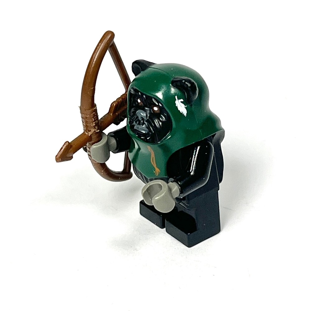 LEGO Star Wars Tokkat Ewok Minifigure sw0339 Endor Attack 7956 Mini Fig Bow